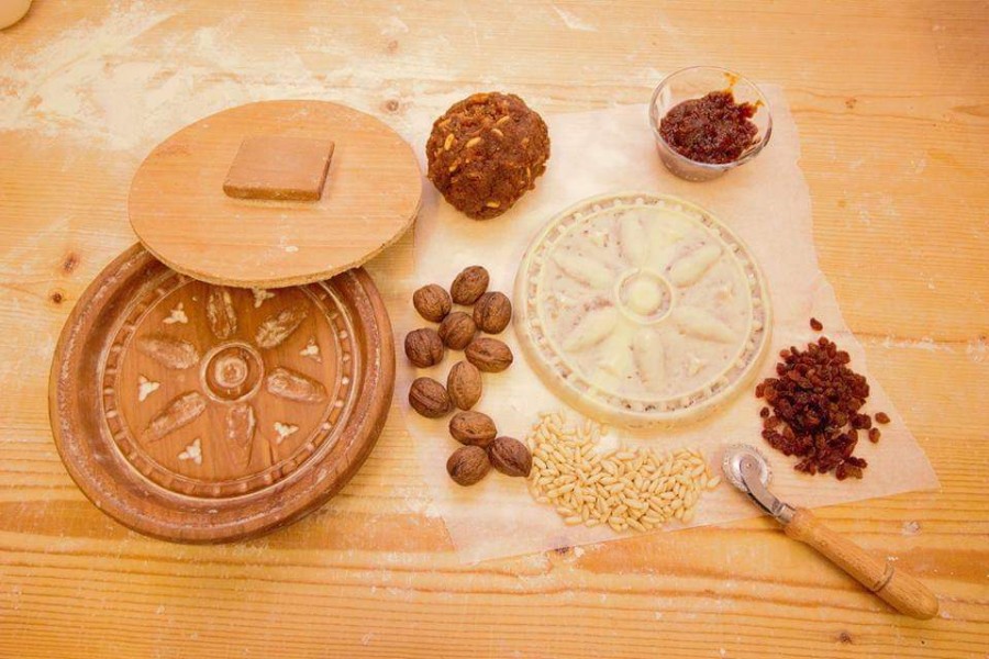 La spongata della Via Francigena: La tipicità di questa preparazione sta nella ricetta che contiene la Mostarda di Berceto